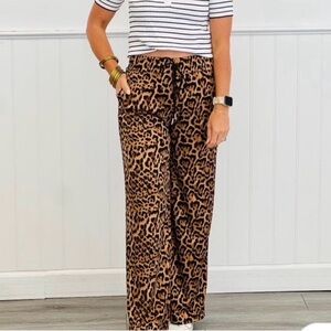 Leopard Print Pants